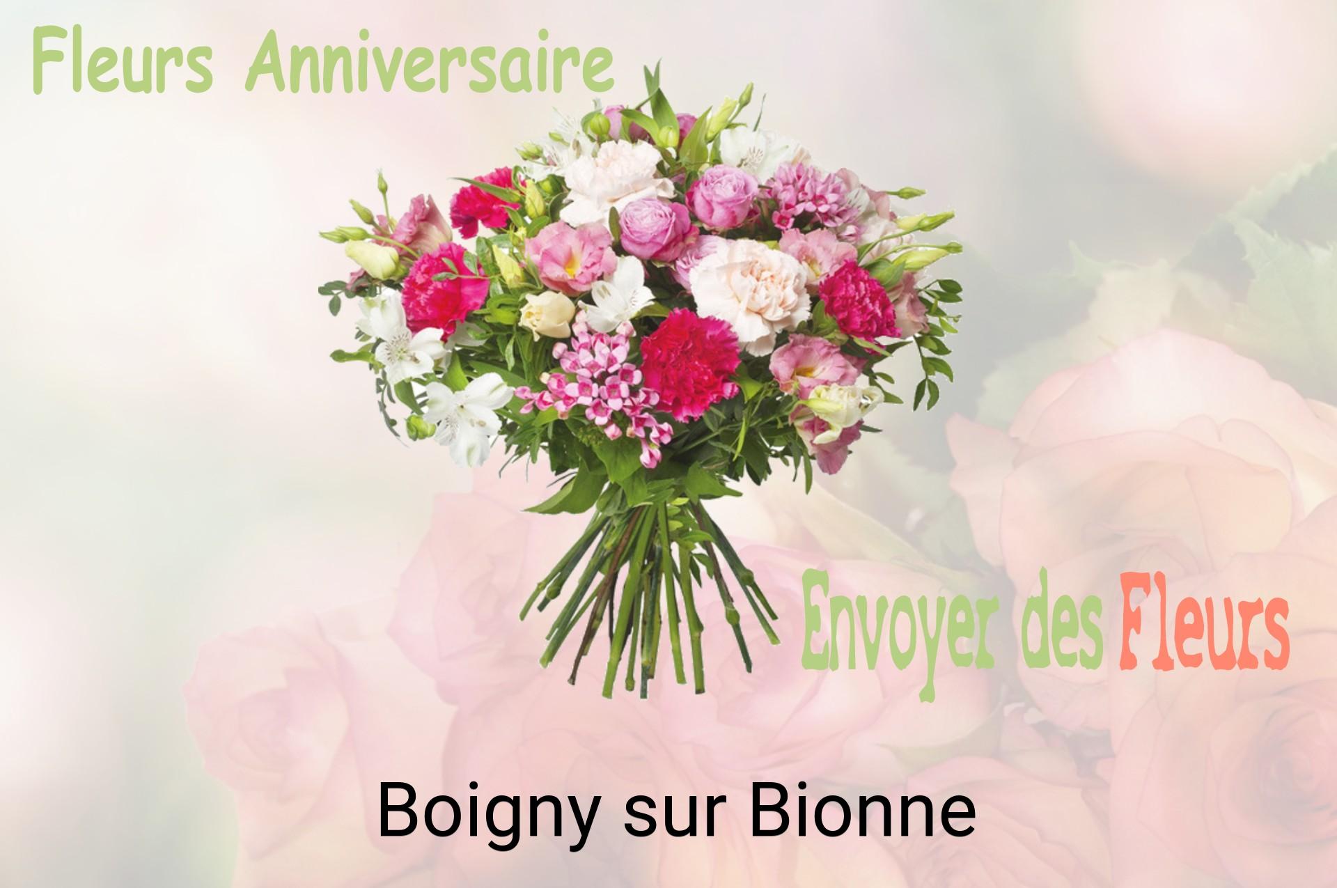 Bouquet de fleurs d’anniversaire livré à Boigny-sur-Bionne